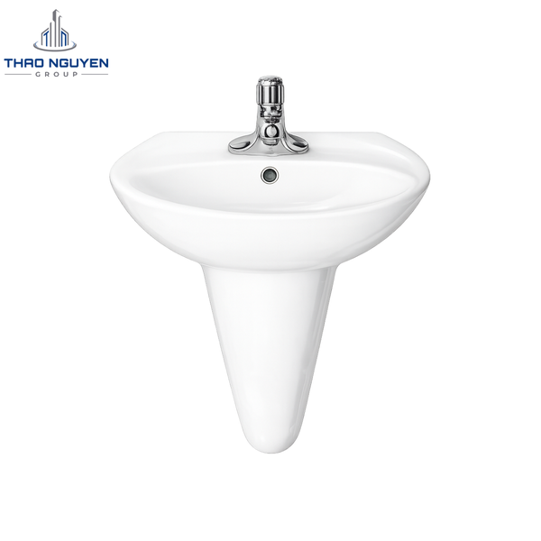 Chậu Lavabo Treo Tường JOPA JP5-01 Kèm Chân Treo JP6-T03