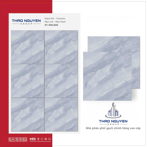 Gạch lát 30x30 RedStar men Matt Ceramic REC33.4804