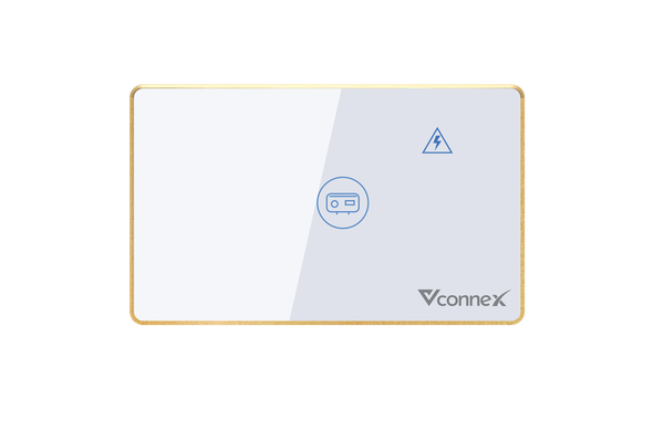 Công tắc chống giật cho bình nước nóng viền nhôm Vconnex VCN-WSWHL