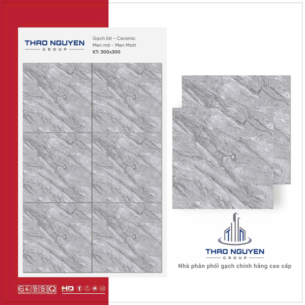 Gạch lát 30x30 RedStar men Matt Ceramic REC33.4807