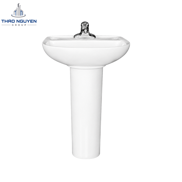 Chậu Lavabo Chân Đứng OSETER OS1-224 Kèm Chân Chậu OS2-552