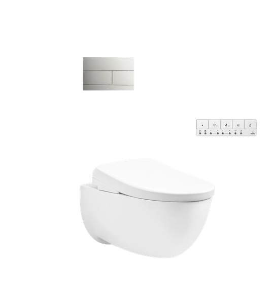 Bồn cầu treo tường TOTO kèm nắp rửa điện tử WASHLET dòng S7