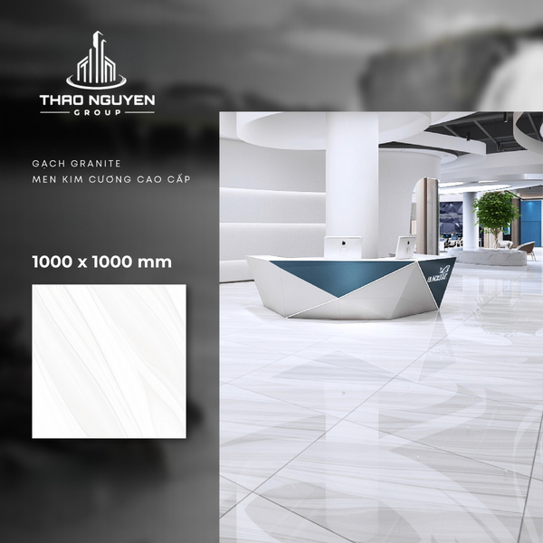 Gạch lát 1000x1000 CMC men kim cương Granite CGD1010005S2