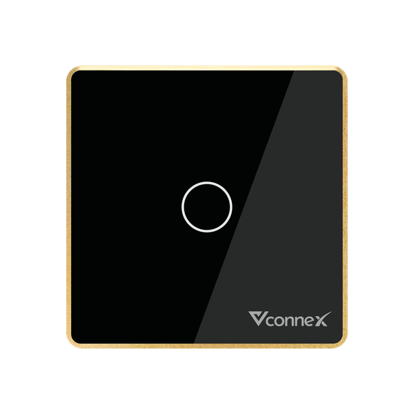 Công tắc thông minh 1 kênh viền nhôm Vconnex VCN-WS01L