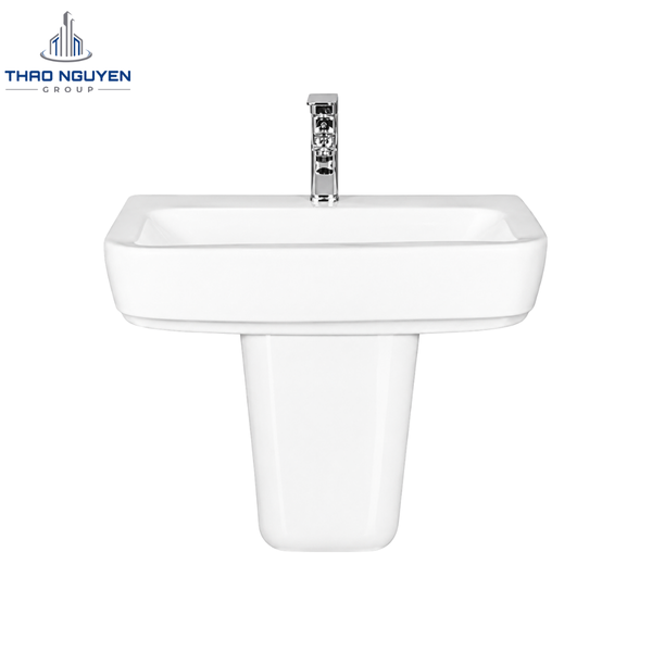 Chậu Lavabo Treo Tường OSETER OS1-225 Kèm Chân Treo OS2-555