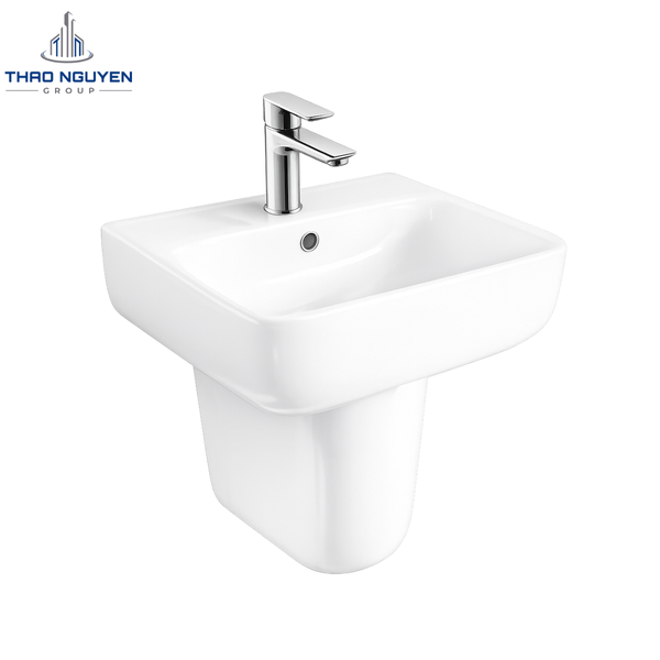 Chậu Rửa Treo Tường Chân Vuông JOPA JP5-09