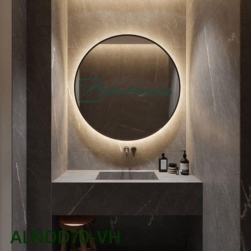 Gương Soi Khung Hợp Kim Nhôm Architorino 12724-1/01K-I011