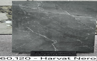Gạch Men Matt Carving 60x120 Ấn Độ Harvat Nero
