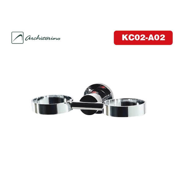 Kệ cốc đôi SUS 304 Architorino KC02-A02