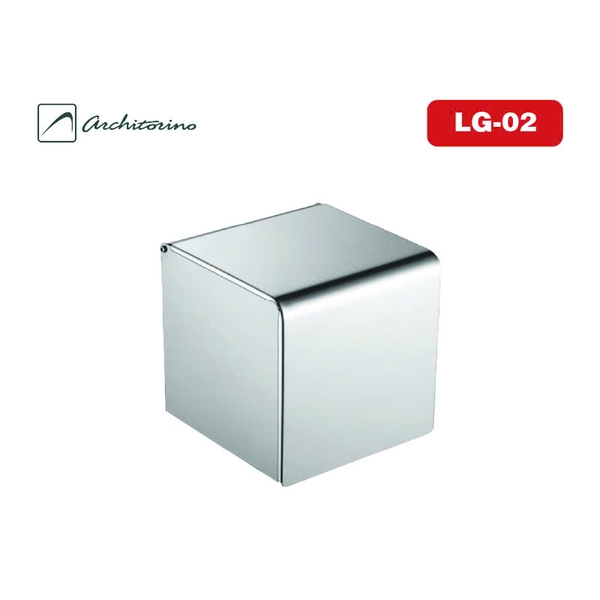 Lô giấy vệ sinh kín inox Architorino LG-02