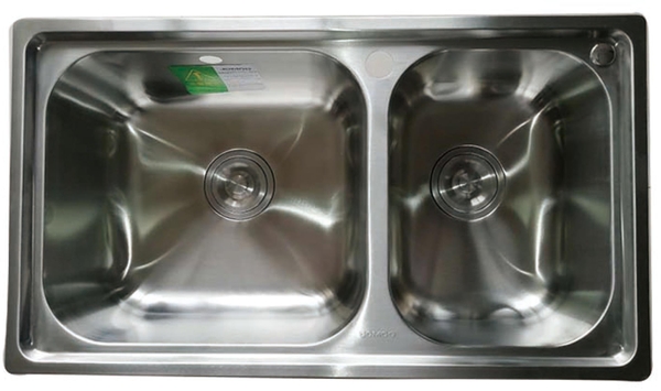 Chậu Rửa Bát Đôi JOMOO P06108-7Z1-2 – Inox SUS304