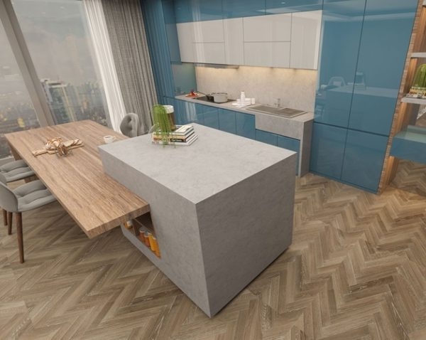 Đá Nhân Tạo Gốc Thạch Anh Vicostone | BQ2607 – Serizzo Monterosa