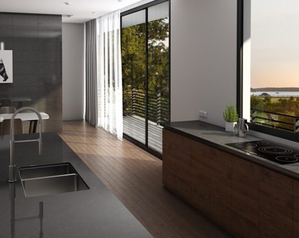 Đá Nhân Tạo Gốc Thạch Anh Vicostone | BQ2102 - BELGIUM BLUE