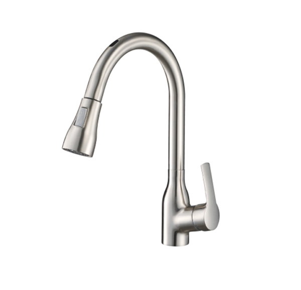 Vòi bếp cảm ứng nóng lạnh rút dây Classic KEU1719