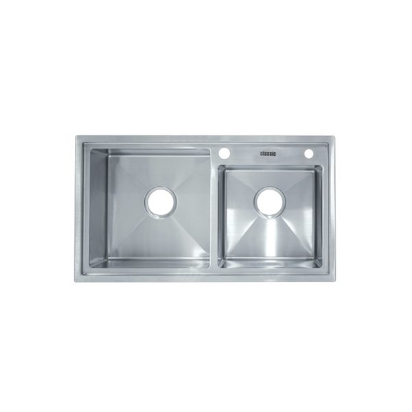 Chậu rửa bát thủ công inox cao cấp Classic DS8145