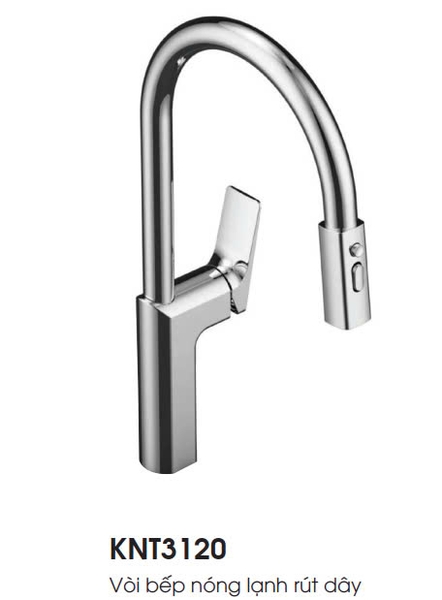 Vòi bếp nóng lạnh rút dây Classic KNT3120