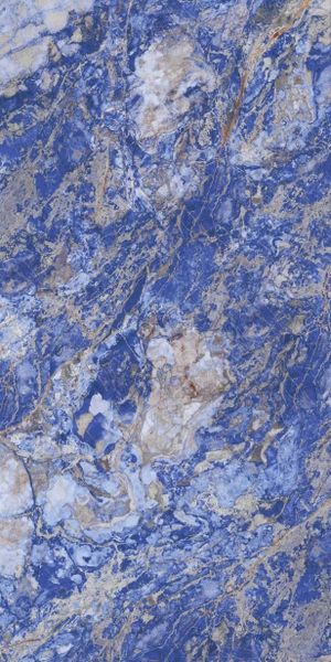 Gạch Ấn Độ 1200x2400 men Bóng Porcelain Royal Azul