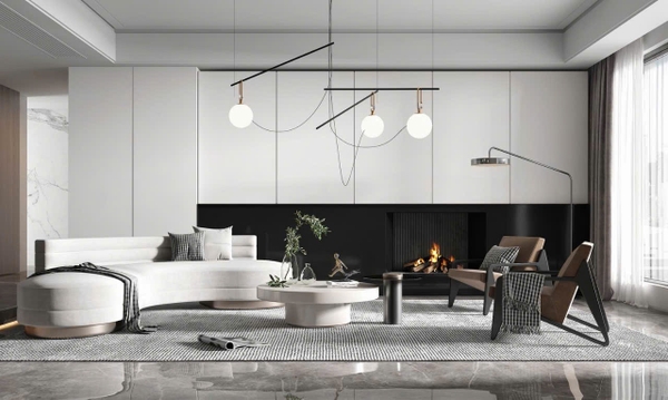 Trang trí phòng khách - Phong cách Luxury mẫu số 12