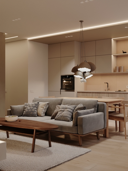 Nội thất chung cư 3 phòng ngủ Lê Văn Lương