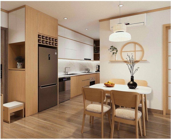 Thiết kế nội thất chung cư kiểu Nhật