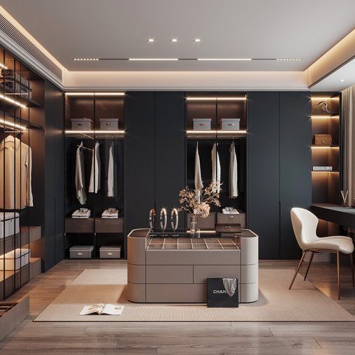TỦ QUẦN ÁO GỖ CÔNG NGHIỆP CÁNH KÍNH