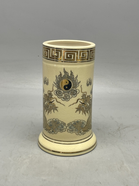 Ống Hương Rồng H19 Vẽ Vàng 24K