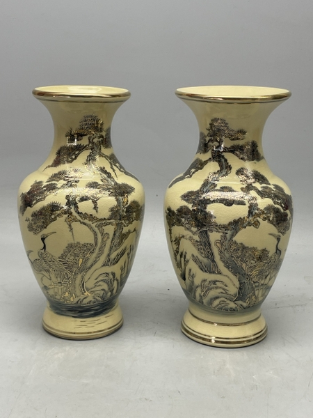 Lọ Hoa H27 Vẽ Vàng 24K