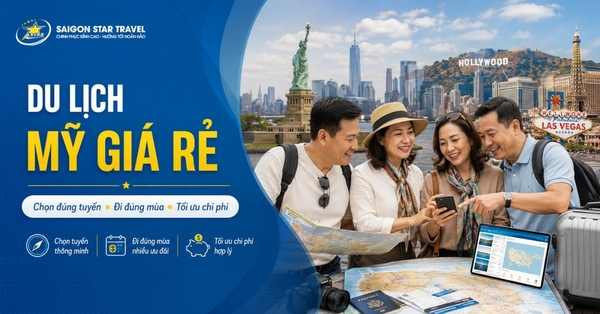 Du Lịch Mỹ Giá Rẻ: Kinh Nghiệm Chọn Tuyến, Điểm Đến & Cách Tối Ưu Chi Phí