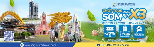 Chốt Tour Sớm - Deal Xịn X3
