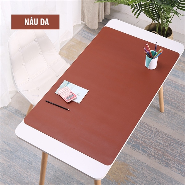 Tấm lót bàn làm việc bằng da chống nước nhiều màu cao cấp