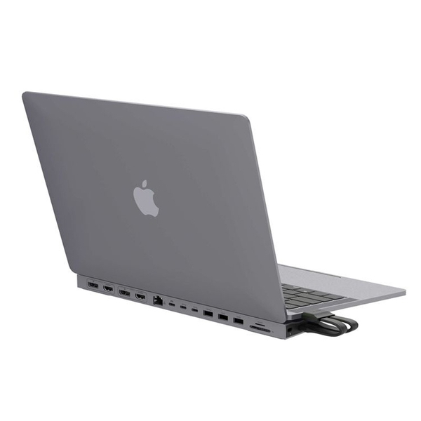 Cổng chuyển kiêm đế cắm đa màn hình HYPERDRIVE 4K/60HZ 13 Ports Multi-Display Dock Station - HD134