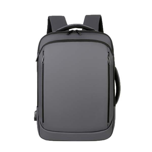 Balo du lịch đựng Laptop chống nước với đai gắn Vali, quai xách ngang kèm cáp sạc ẩn