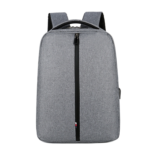Balo đựng Macbook, Laptop 15 inch chống nước, cáp sạc ẩn, dây kéo giữa