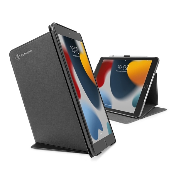 Bao da iPad 10.2 inch chính hãng TOMTOC (USA) từ tính đa góc VERTICAL-B02-006