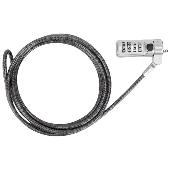 Khóa laptop TARGUS DEFCON Resettable TrapEZoid combo Cable Lock Trapezoid Slot Polybag - ASP66APX