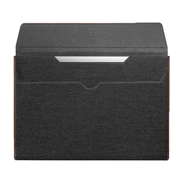 Túi chống sốc chính hãng TOMTOC (USA) Premium Leather - H15-C02 cho Macbook Pro/Air 13 inch