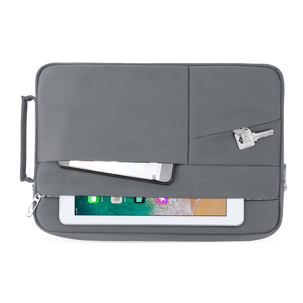 Túi chống sốc Macbook, Laptop BUBM nhiều ngăn kèm quai xách đứng sang trọng