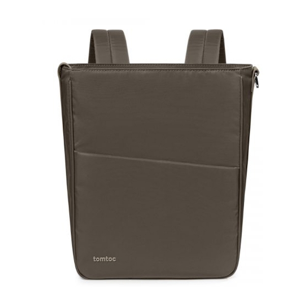 Túi đeo kiêm balo chính hãng TOMTOC (USA) Slash Sling bag Taupe - H63 cho Ultrabook