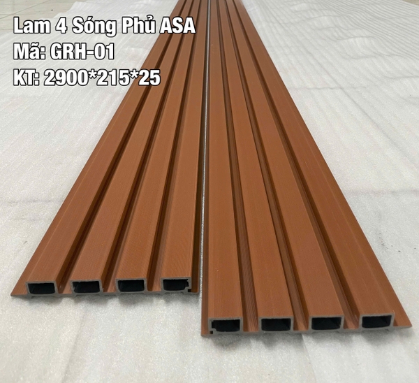 GR GHR-01 41x41x2900 Nẹp V ngoài trời ASA