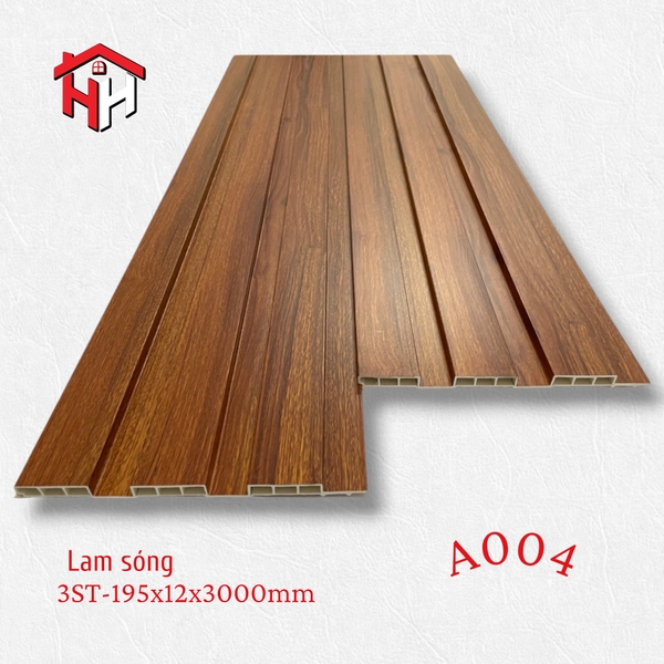AT A004 200x12x3000mm Thanh lam 3ST PVC