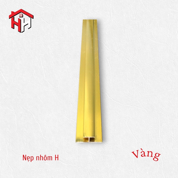 CQ H Vàng Nẹp nhôm H