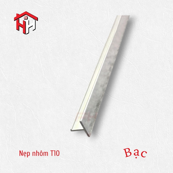 GR T10 Bạc Nẹp nhôm T