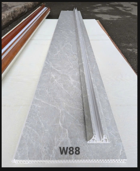 GR W88 80x50x3000mm Chân đế Vách ngăn 2 mặt