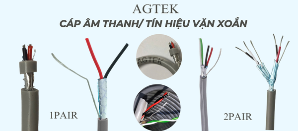 Cáp tín hiệu âm thanh AGTEK