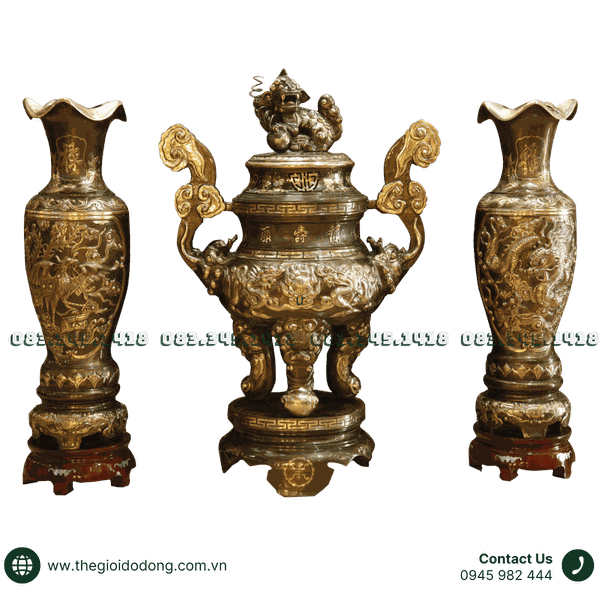 Lộc Bình Bằng Đồng Và Cách Lựa Chọn Lộc Bình Hợp Phong Thủy