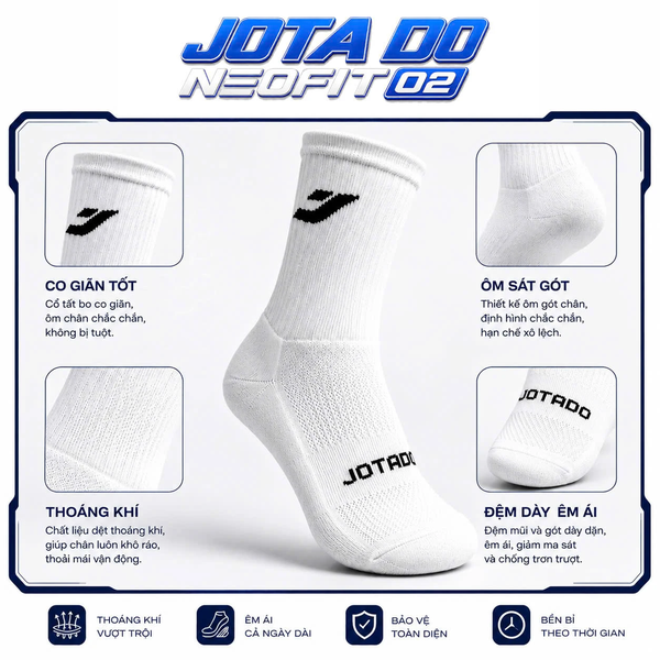 Tất thể thao Jotado NEOFIT 02