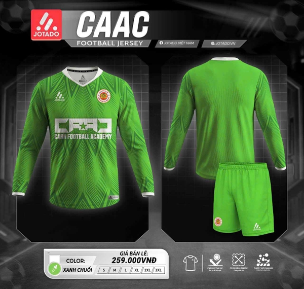 Bộ Đồ Thủ Môn Trẻ Em CAHN CAAC Jotado