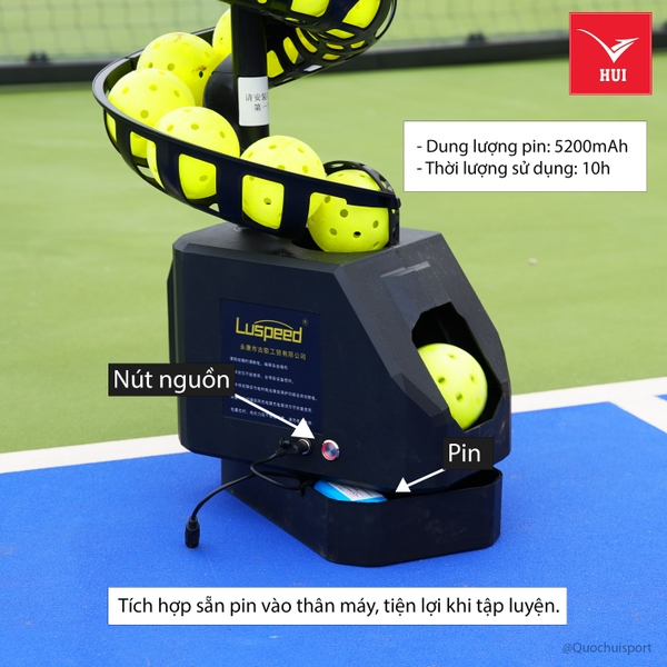 Combo tập luyện Pickleball tại nhà Luspeed