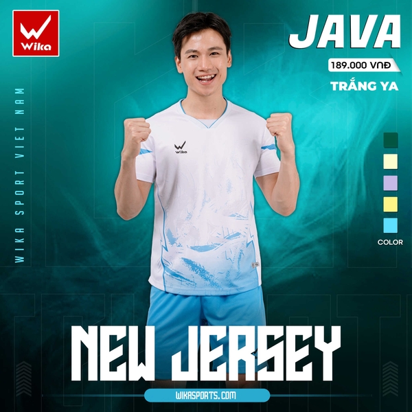 Bộ quần áo bóng đá Wika Java