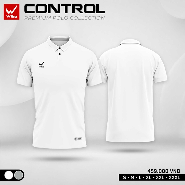 Áo thể thao Polo Wika Control